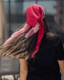 Tie Ur Knot Sugarcoat Ombre Adjustable Pre-Tied Bandanna with Full Non Slip Myselflingerie.com