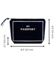 PPB Black Passport Pouch