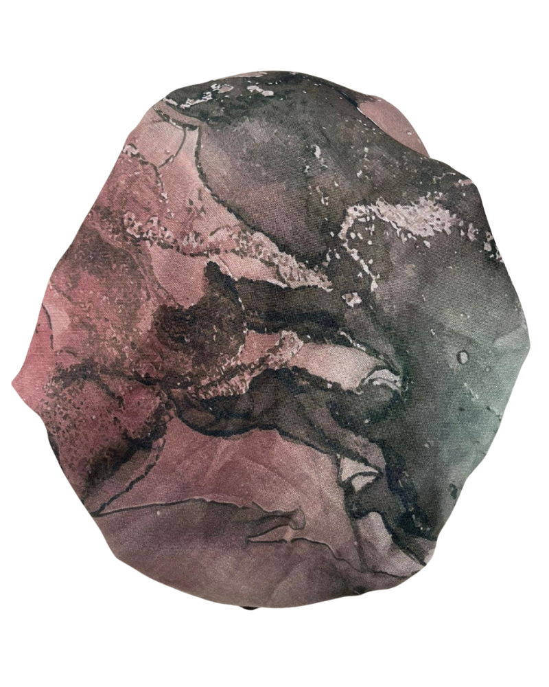 It's Younique PP-WA-OR Orange Watercolor Pre-Tied Bandanna with Velvet Grip Myselflingerie.com