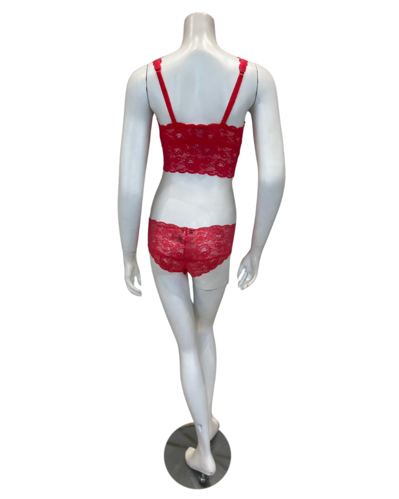 Cosabella NEVER1386+07ZL Ibisco Lace Bralette & Short Set Myselflingerie.com