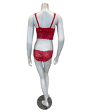 Cosabella NEVER1386+07ZL Ibisco Lace Bralette &amp; Short Set Myselflingerie.com