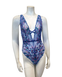 Cosabella PARAD2212 Paradiso Portofino Blue Plunge Teddy Myselflingerie.com