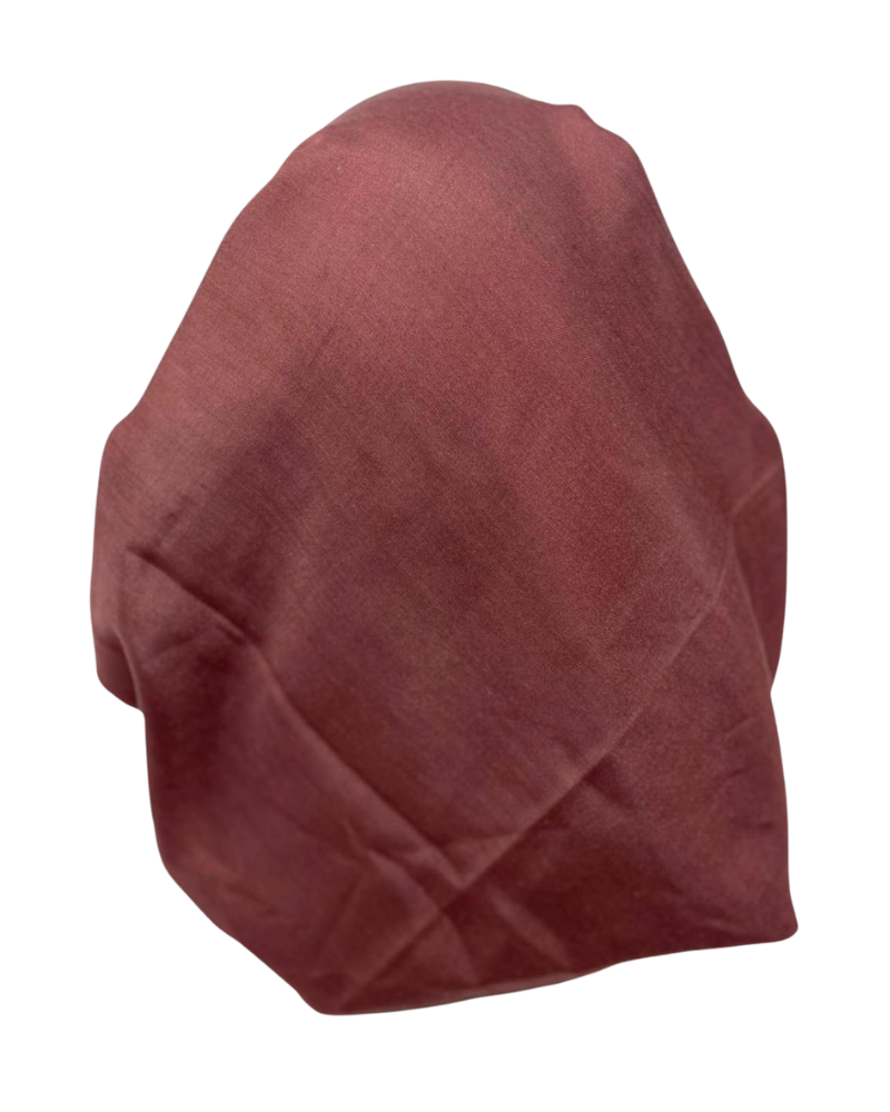 It's Younique PS-SL-MA Solid Maroon with Satin Trim Pre-Tied Bandanna with Velvet Grip Myselflingerie.com