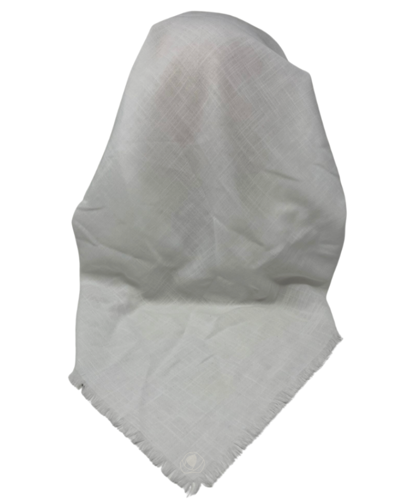 Cherie SP309A-WH White Adjustable Pre-Tied Open Back Bandanna Myselflingerie.com