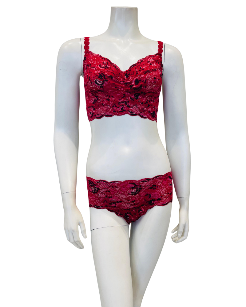 Cosabella NEVEO1301 + 07ZL Velluto/Black Ombre Sweetie Bralette & Panty Set Myselflingerie.com