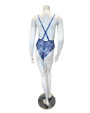 Cosabella PARAD2212 Paradiso Portofino Blue Plunge Teddy Myselflingerie.com