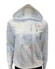 The Star Story 10-874 Flowers Embroidered White Cotton Teen Hoodie Myselflingerie.com