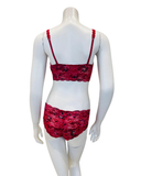 Cosabella Velluto/Black Ombre Sweetie Bralette & Panty Set