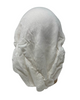 SG PR21 White Wrinkle Rayon Pre-Tied Bandanna with Small Full Grip Myselflingerie.com