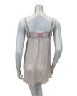 Isayes Lingerie 600193 + 180078 Light Pink Embroidered Chemise & Wrap Set Myselflingerie.com