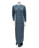Lunderbeck N5082-24PO Azure Blue Lunderbeck Candy Leopard Pull On Modal Nightgown Myselflingerie.com