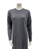 Iora Lingerie 25419C Grey Stitched Cotton Blend Pull On Nightgown Myselflingerie.com