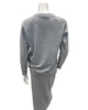 Jackie O' 2PC-TSHIRT-GRY Grey Lounger Top & Skirt Set Myselflingerie.com