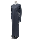 Iora Lingerie 25419C Grey Stitched Cotton Blend Pull On Nightgown Myselflingerie.com