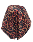 Cherie HA-RIBVT-RD Red Leopard Adjustable Pre-Tied Bandanna Myselflingerie.com