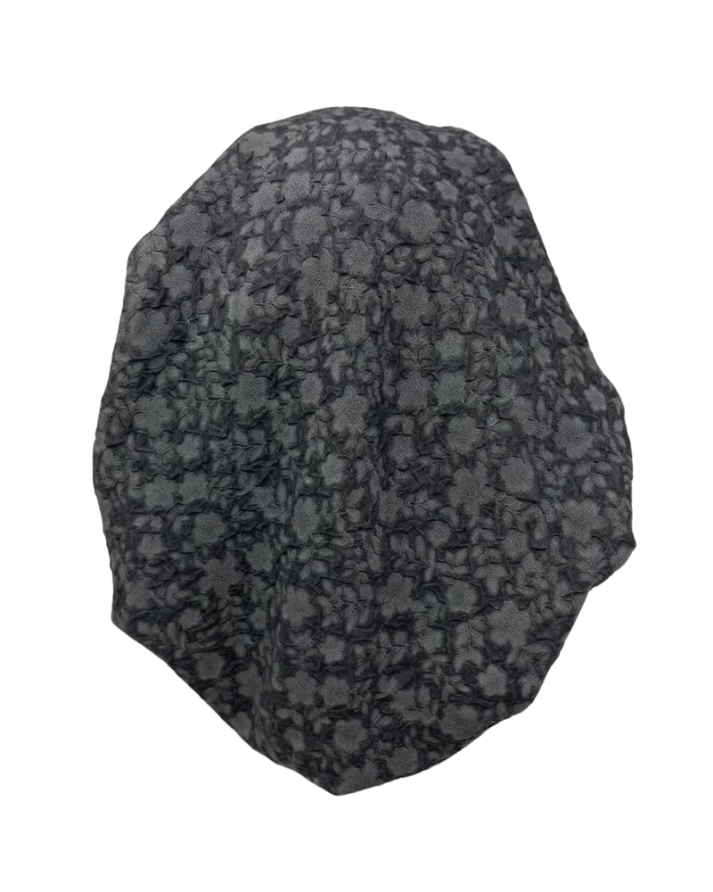 Lizi Headwear LBTT2501 Black Stonewash Pre-Tied Bandanna with Velvet Grip Myselflingerie.com