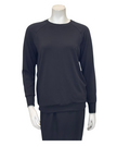 Jackie O' 2PC-TSHIRT-BLK Black Lounger Top & Skirt Set Myselflingerie.com