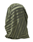 Ahead VT2601 Olive Green Waverly Mesh Versatile Style Long Tails Open Back Pre-Tied Bandanna Myselflingerie.com