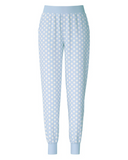 Calida 15454 + 29273 Harmony Blue Favourites 100% Cotton Pajamas Set Myselflingerie.com