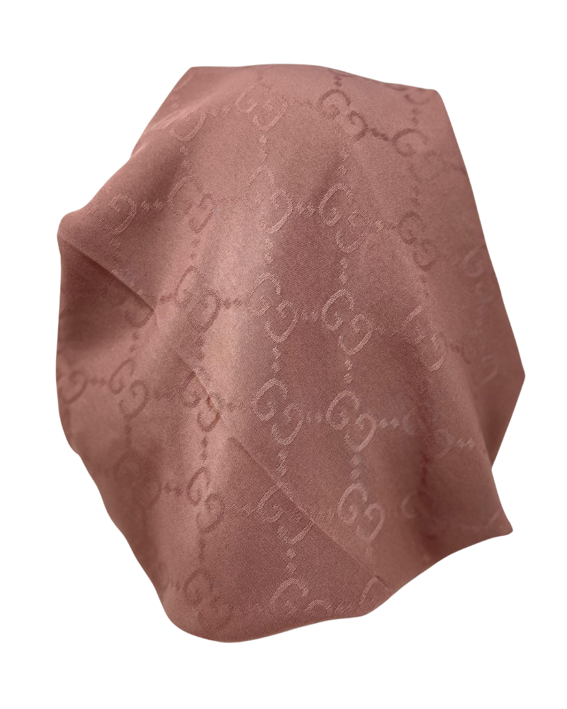 It's Younique PP-GUC-RO Rose Pink Gucci Inspired Pre-Tied Bandanna with Velvet Grip Myselflingerie.com