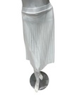 Undercover Waterwear S25-TENNIS-IV Ivory Pleated Active Swim Midi Skirt with Shorts Myselflingerie.com