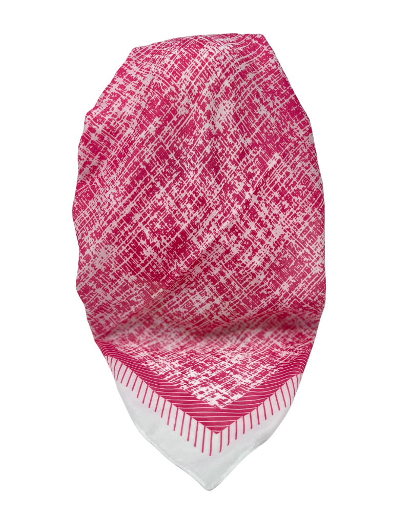It's Younique OB-ARR-PK Pink and White Arrows Pre-Tied Open Back Bandanna with Velvet Grip Myselflingerie.com