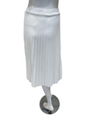 Undercover Waterwear S25-TENNIS-IV Ivory Pleated Active Swim Midi Skirt with Shorts Myselflingerie.com