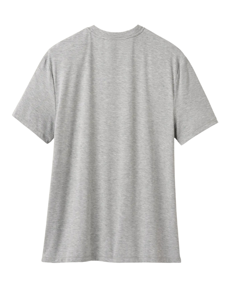 UGG 1171591 Grey Heather Amarys Relaxed Short Sleeve Lounge Top Myselflingerie.com