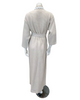 Iora Lingerie 25309C Beige 100% Cotton Waffle Wrap Robe with Trim Myselflingerie.com