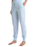 Calida 15454 + 29273 Harmony Blue Favourites 100% Cotton Pajamas Set Myselflingerie.com