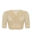 Gemsli SW112 Beige Firm Posture Support Open Bust Arm Shaper Myselflingerie.com