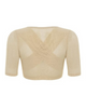 Gemsli SW112 Beige Firm Posture Support Open Bust Arm Shaper Myselflingerie.com