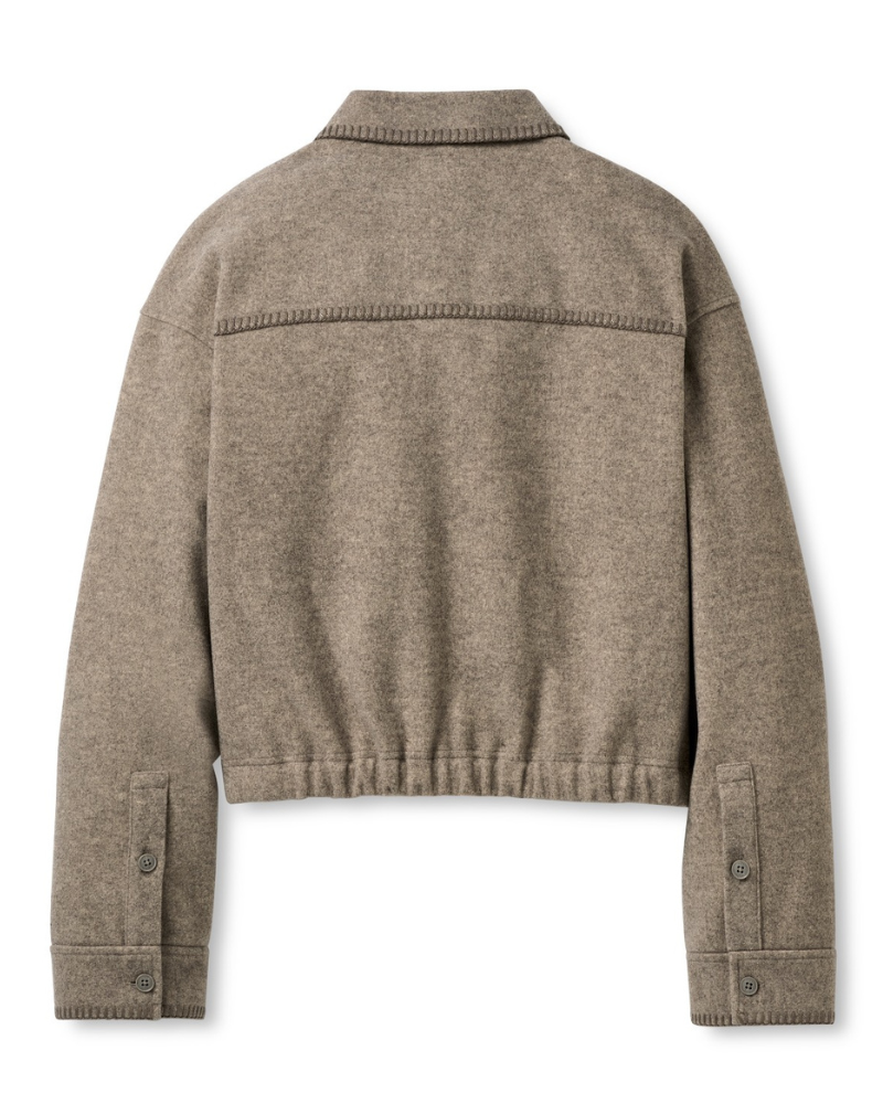 UGG 1172213 Grey Heather Toria Jacket Myselflingerie.com