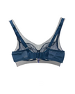 Chantelle Pulp C22MU Blue Petrol Gradient Crush Underwire Bra Myselflingerie.com