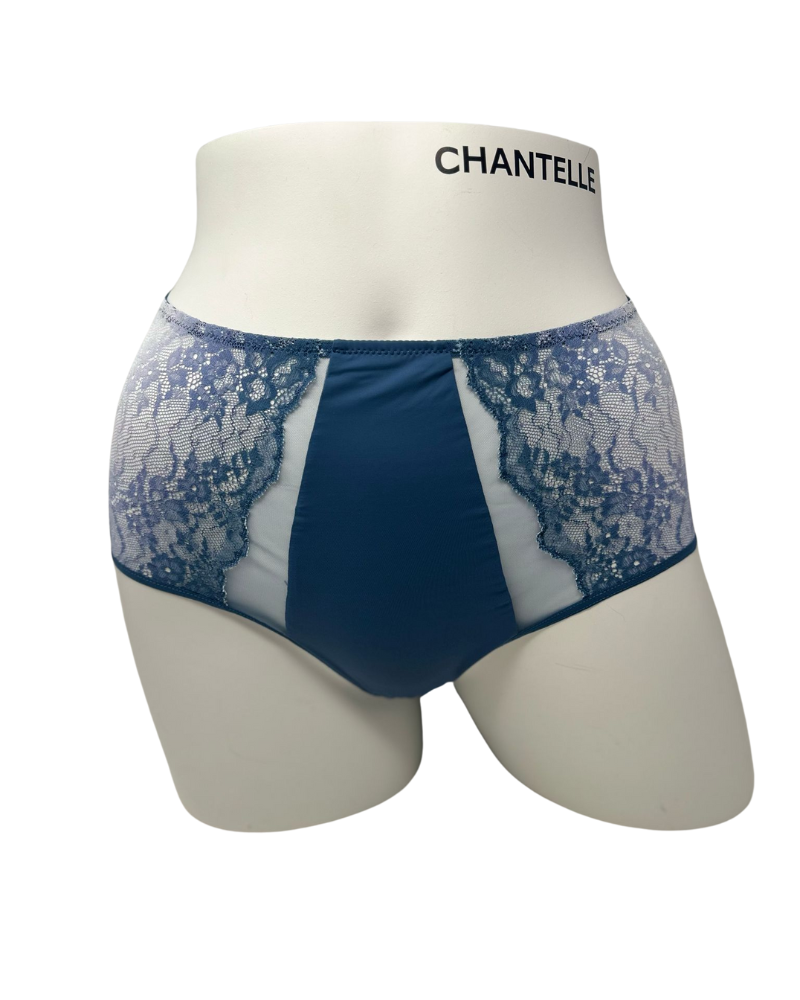 Chantelle C22MC5 Blue Petrol Gradient Crush Brief Myselflingerie.com