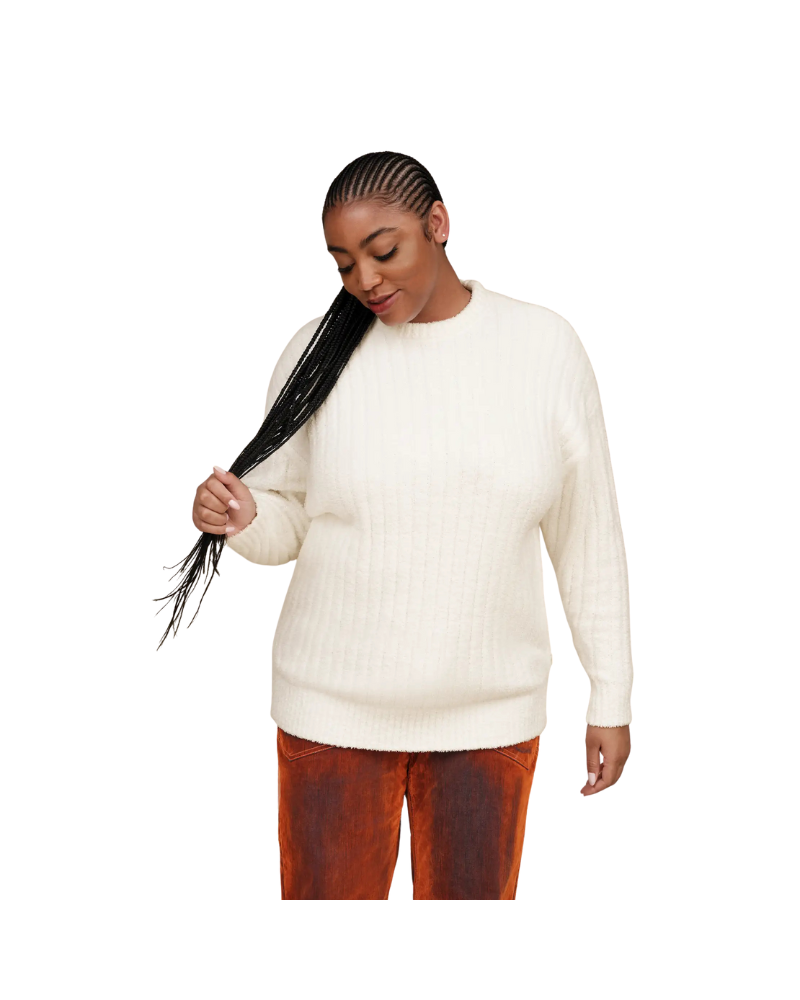 UGG Cream Ribbed Riz Top