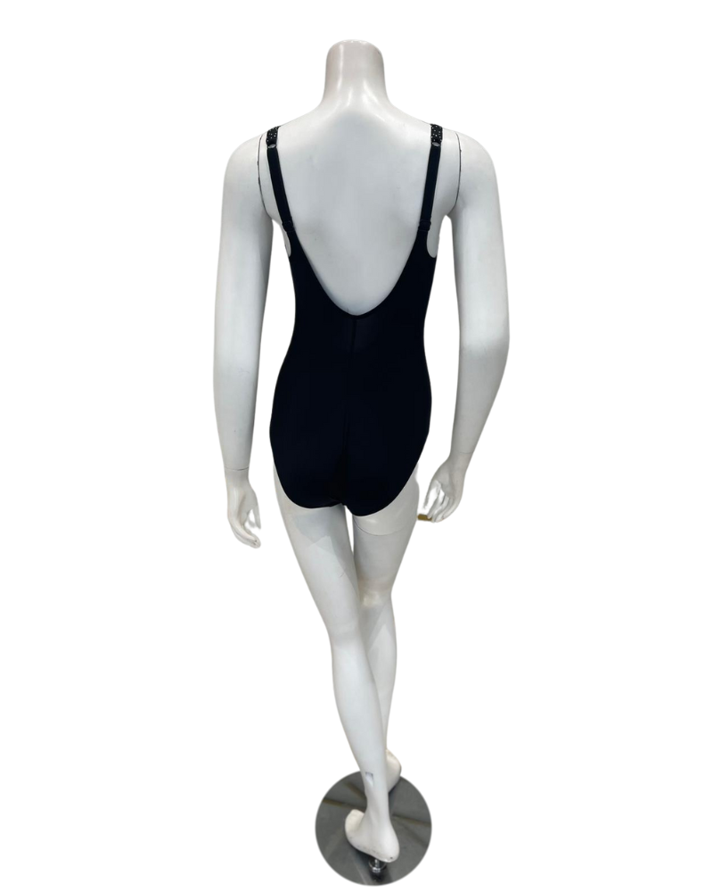 Anita 7206 Black Sabina Mini Dotted Ruched Swimsuit Myselflingerie.com