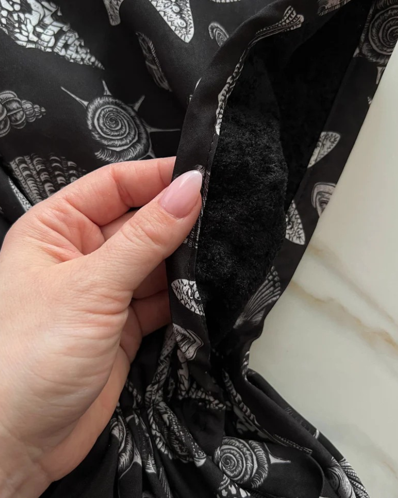 Valeri Seashell Medley Adjustable Pre-Tied Bandanna with Full Grip Myselflingerie.com