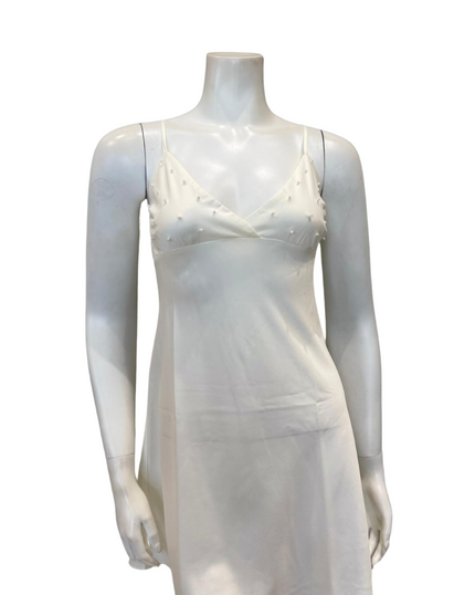 Rya Collection 973 + 970 Ivory Pearl Chemise & Wrap Set Myselflingerie.com