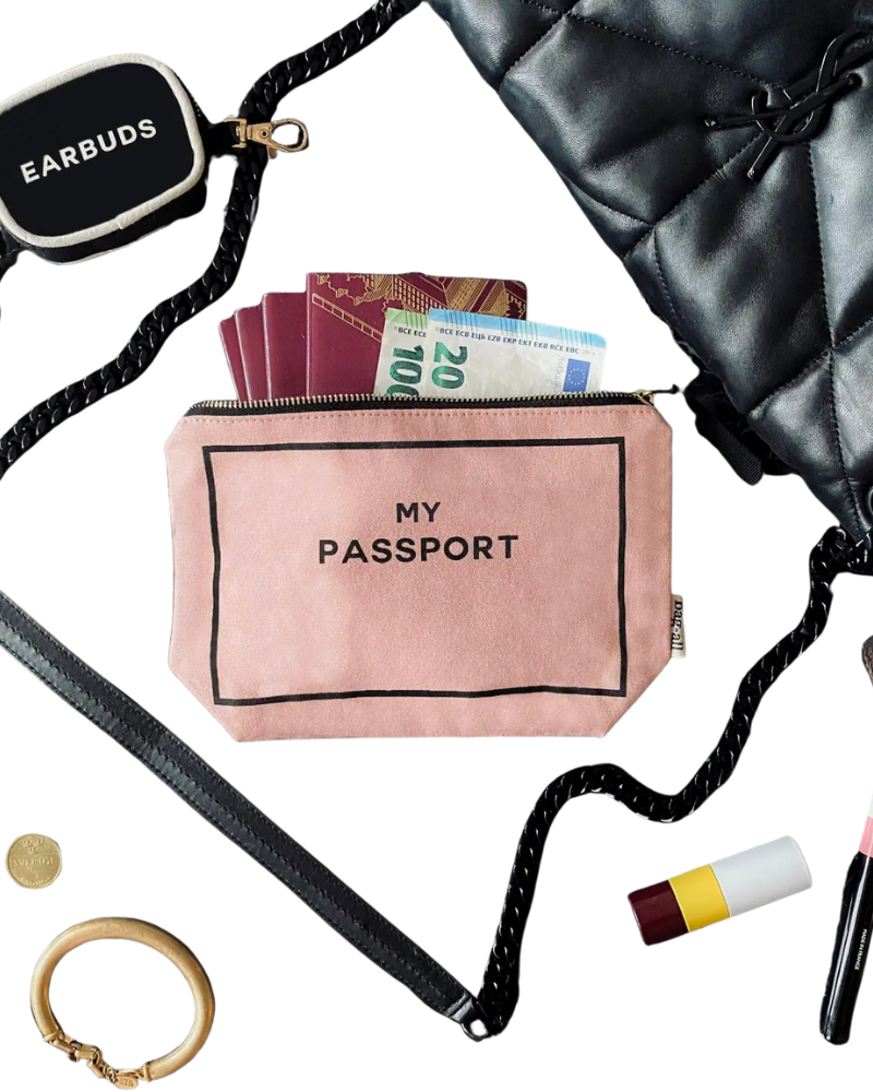 PPPI Pink Passport Pouch