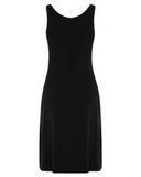 Gemsli FK309 41" Black Luxury V Neck Cami Slip Myselflingerie.com