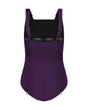 Flamingo 23FLW01-PL Plum Shirred Soft Cups Swimsuit Myselflingerie.com