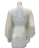 Rya Collection 973 + 970 Ivory Pearl Chemise & Wrap Set Myselflingerie.com