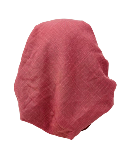 Lizi Headwear IBC-BX-2515 Pink Solid Adjustable Pre-Tied Bandanna with Velvet Grip Myselflingerie.com