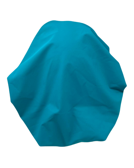 Triple Up BS Solid Aqua Blue Pre-Tied Swim Bandanna Myselflingerie.com