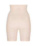 Custom Maid 682 Beige Firm Control High Waisted Panty Girdle with Legs Myselflingerie.com