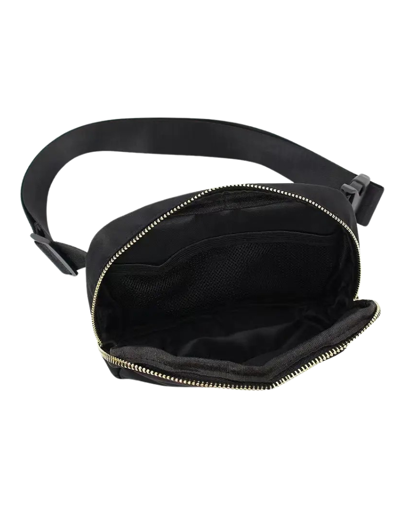MaviBandz 8120 Varsity Collection Black Fanny Waist Pack Belt Bag Myselflingerie.com