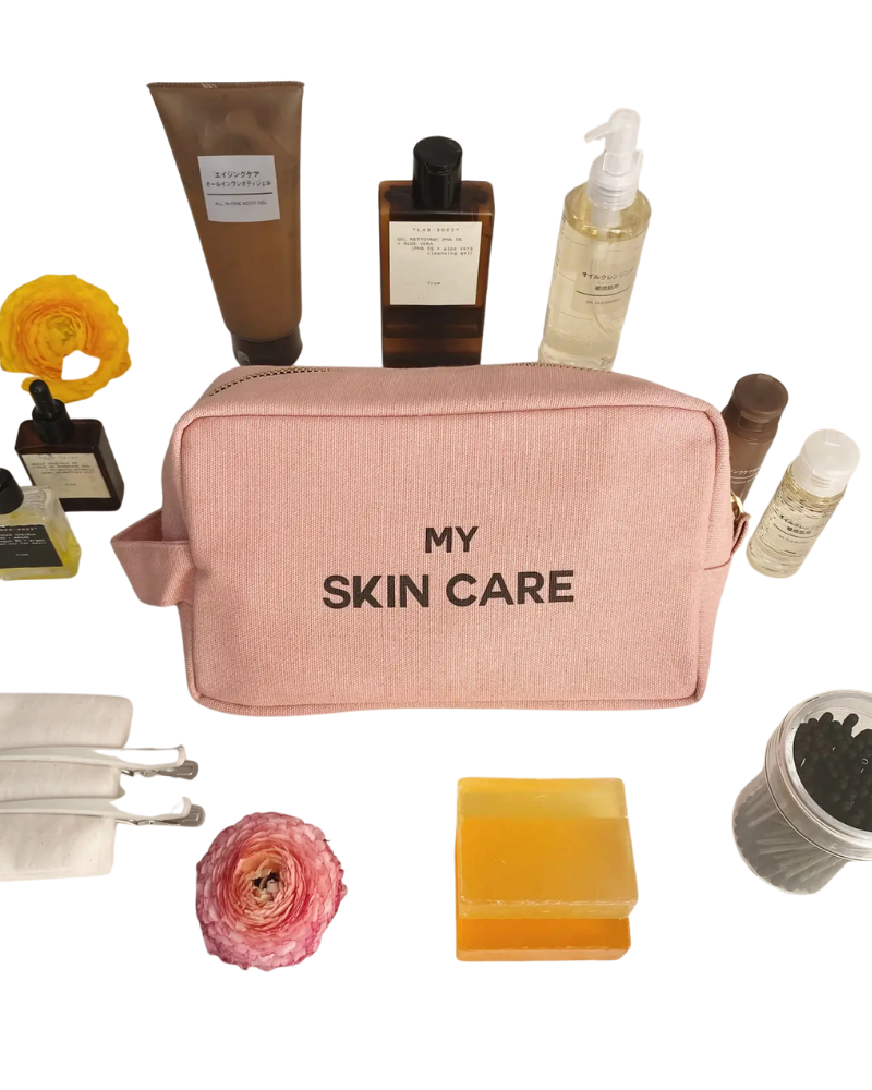 MSCPBL Pink My Skin Care Organizing Pouch