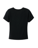 UGG 1136933 Black Miriam Short Sleeve Lounge Top Myselflingerie.com