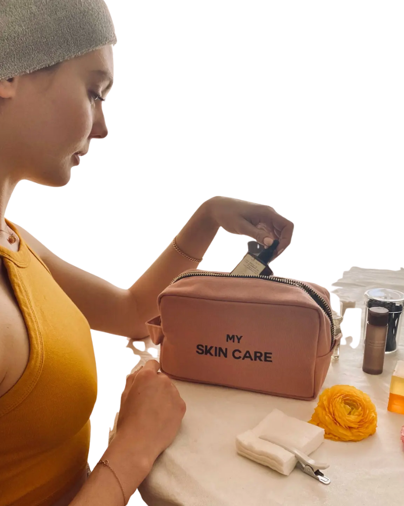 MSCPBL Pink My Skin Care Organizing Pouch